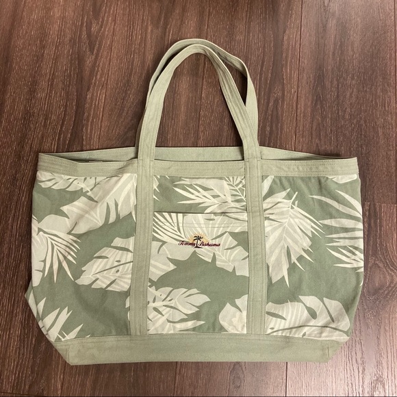 tommy bahama canvas bag